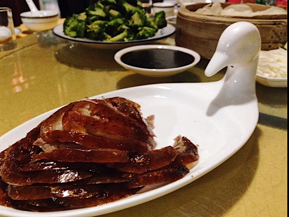 Image of Peking duck in Beijing China