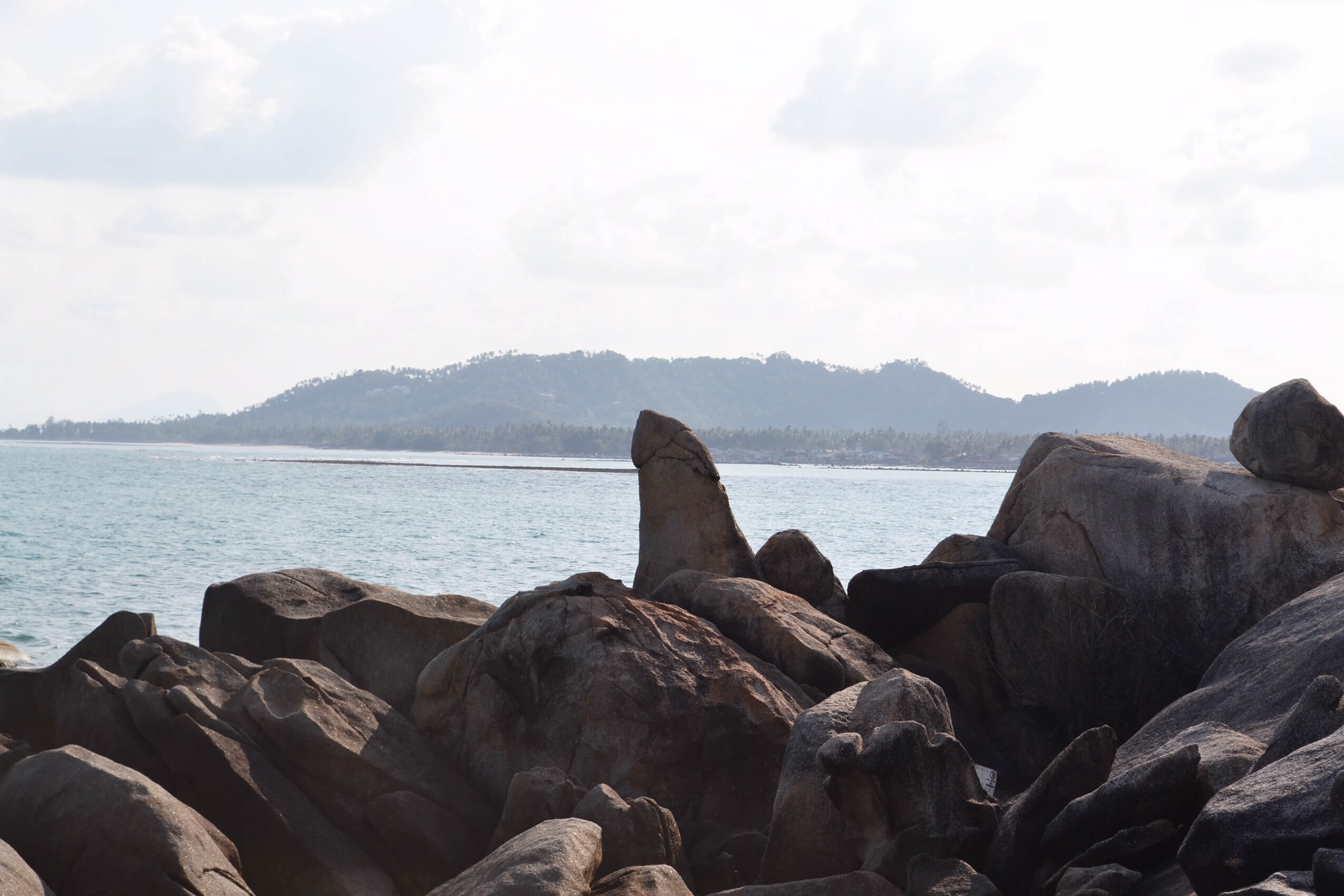 Image of Grandfather Rock in Koh Samui in Thailand