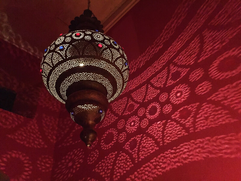 Image of light in El Fenn