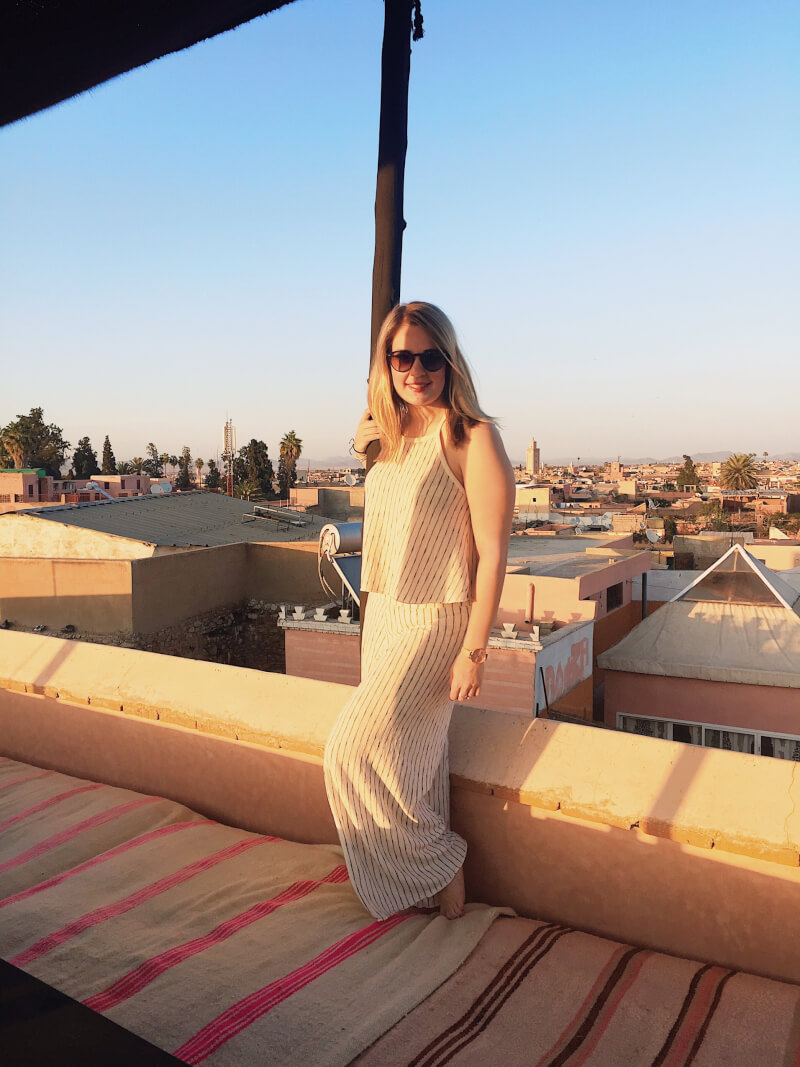 Image of Where Charlie Wanders on rooftop of El Fenn