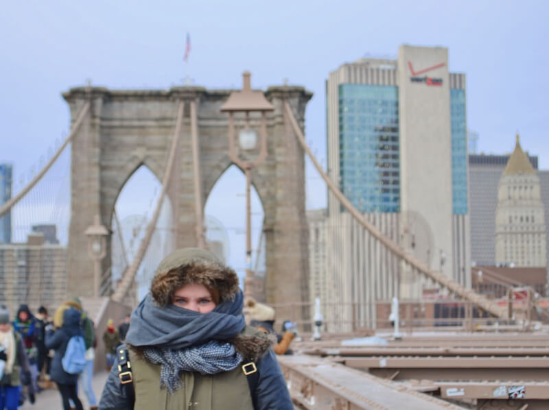 image of Where Charlie Wanders visiting New York in the Winter