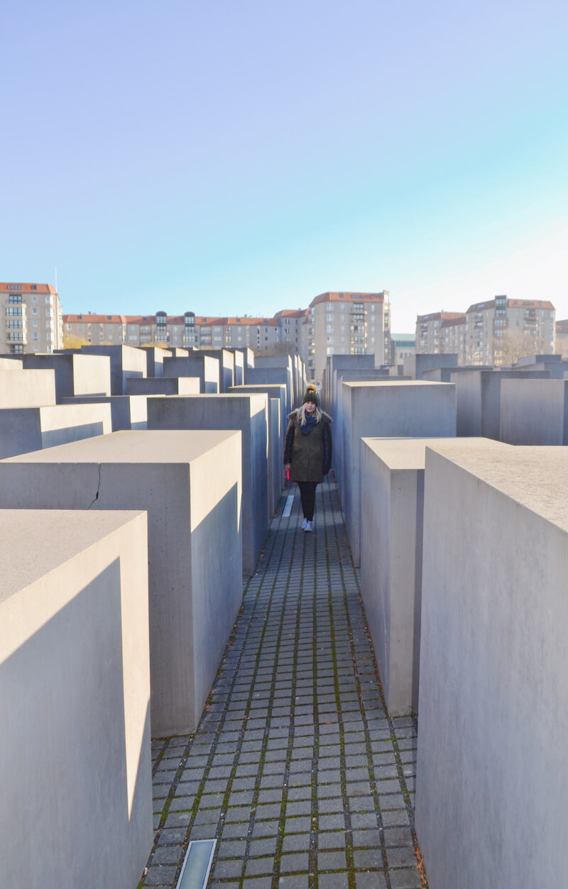 image of the memorial to the murdered Jews of Europe