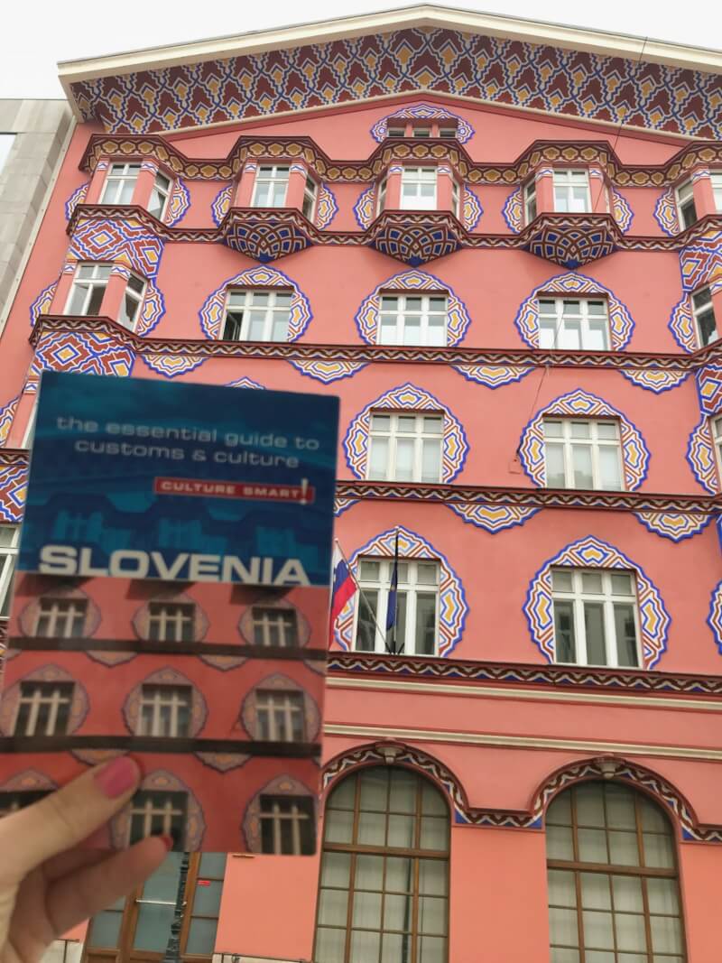 Image of travel guidebook in Slovenia 