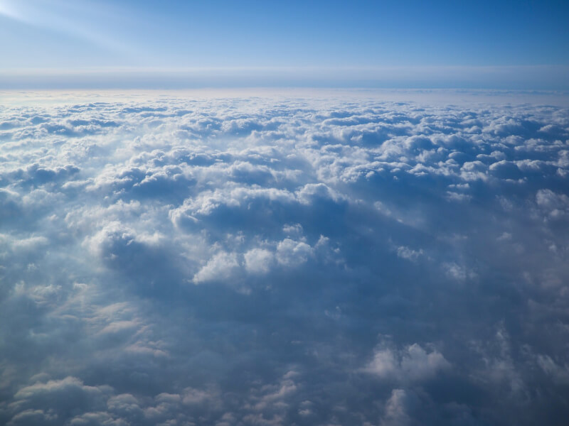 image of view from plane
