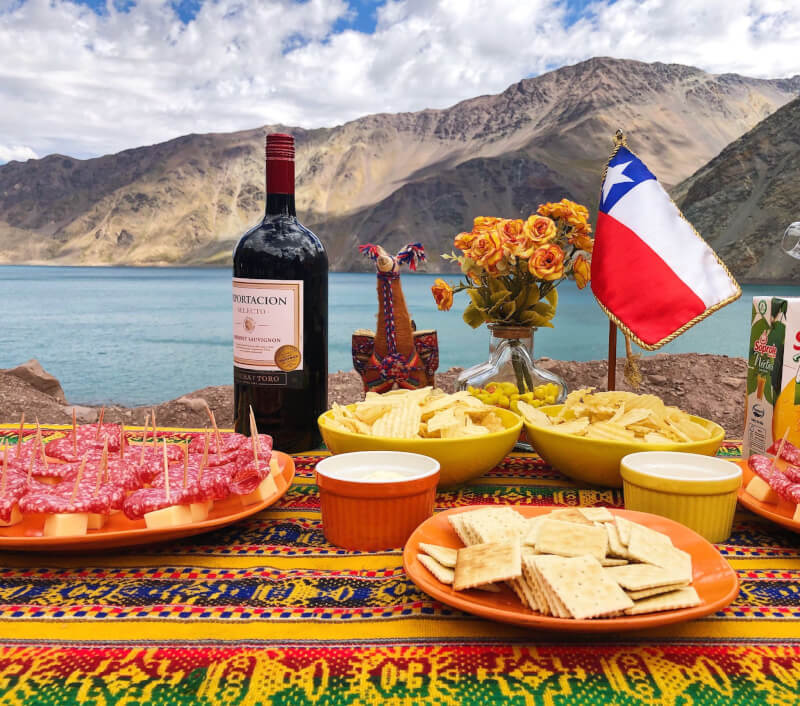 image of lunch in Embalse El Yeso