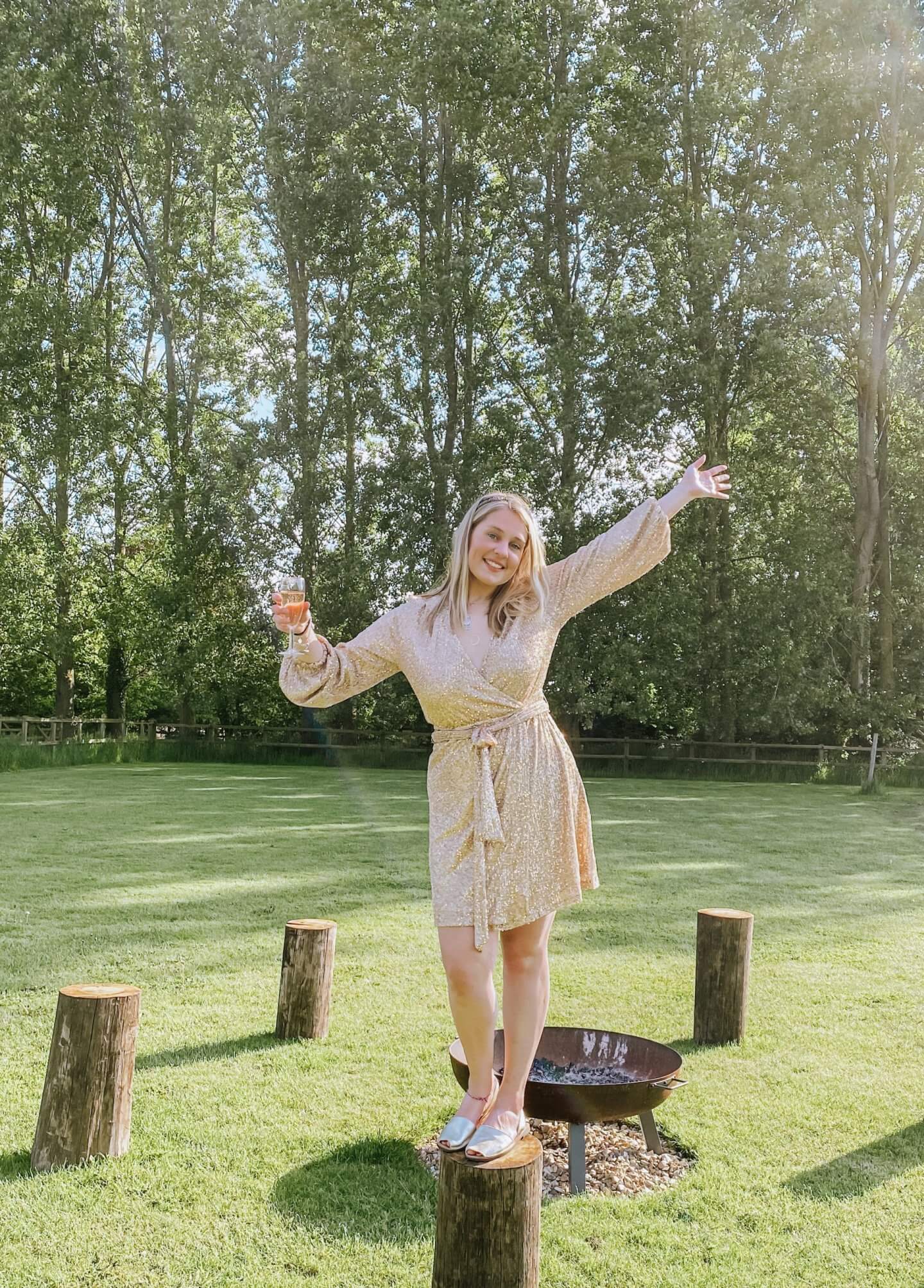image of glamping at horsley hale farm