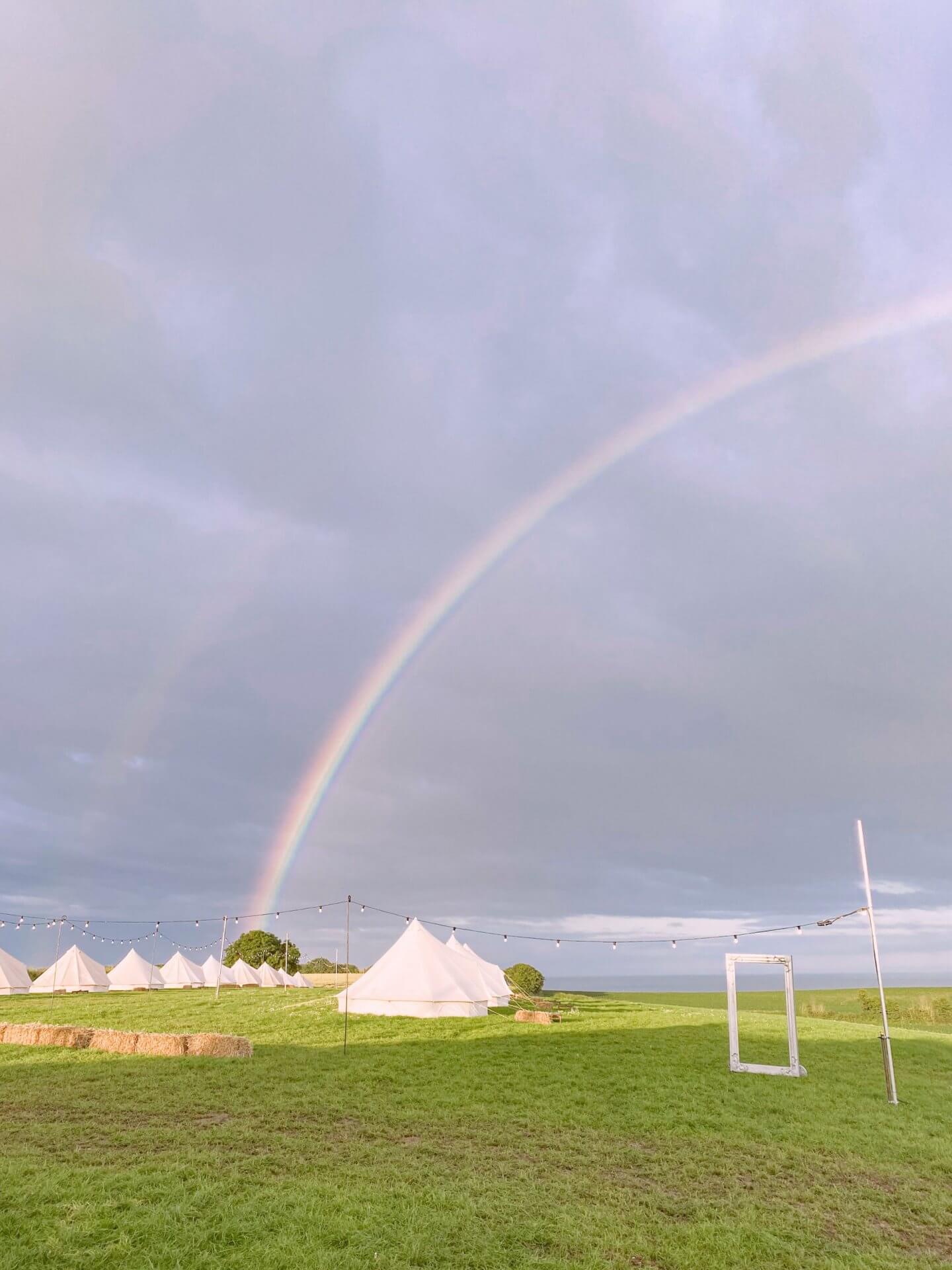 image of glamping at dreamfields, Devon