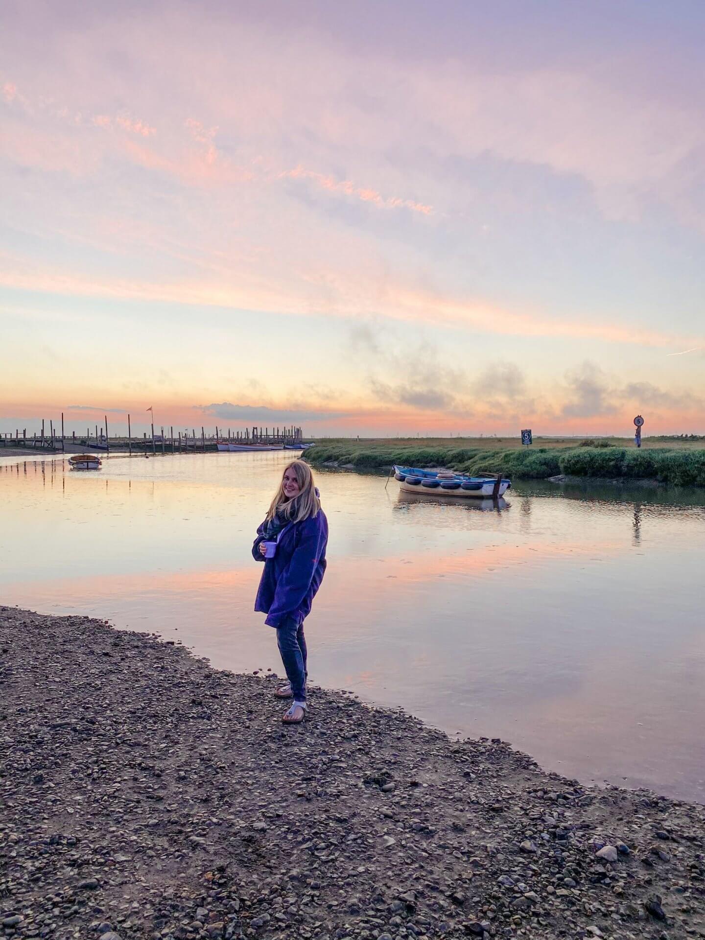 image of sunset at Morston Quay - 2021 round up