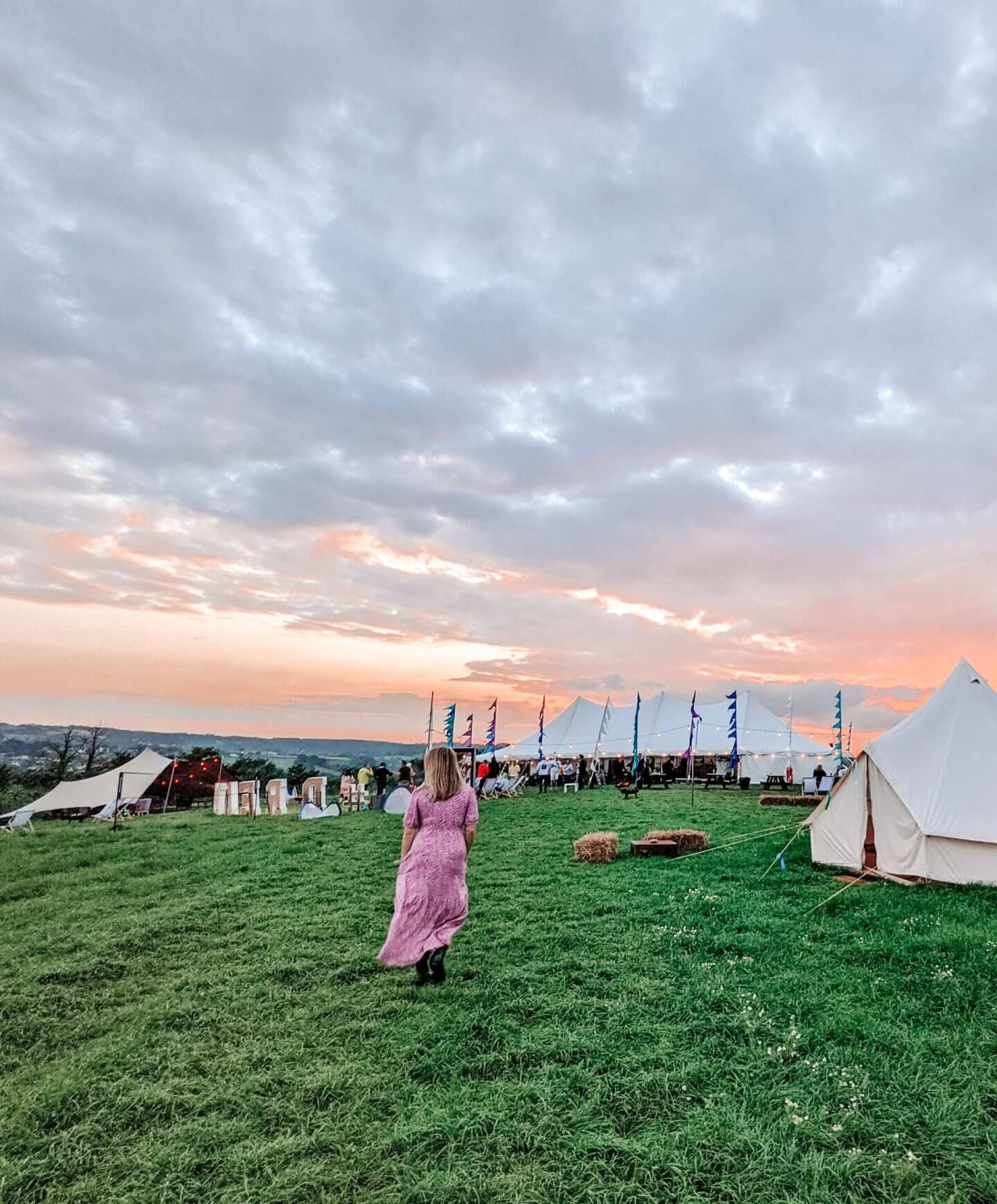 image of glamping at dreamfields, Devon