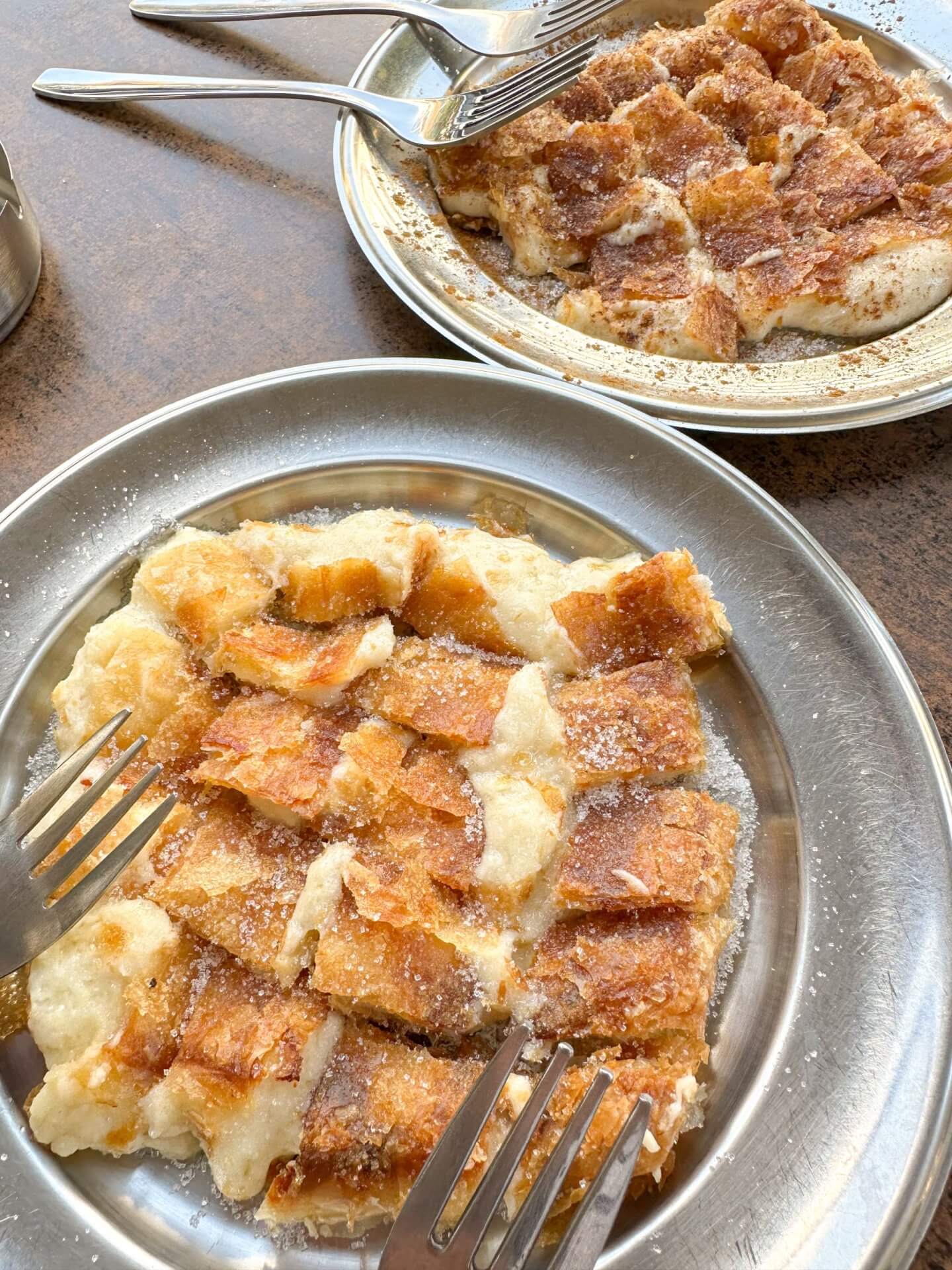 image of Bougatsa, traditional breakfast in Chania