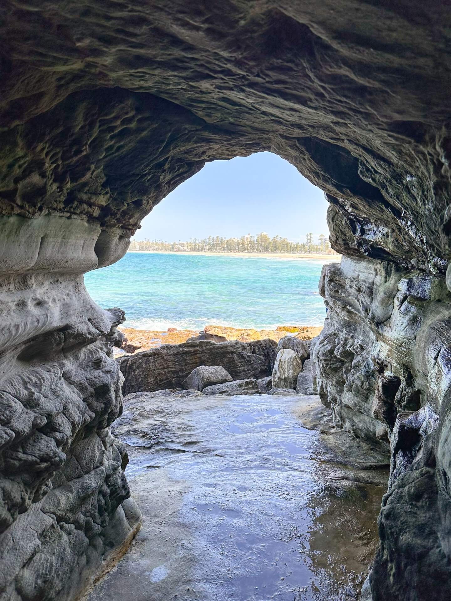 Image of the Manly Wormhole in Sydney