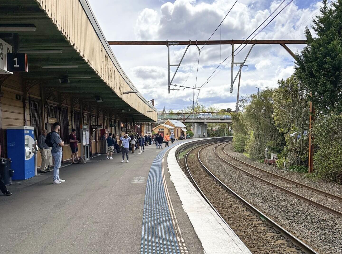 image of Katoomba train station - Blue Mountains trip from Sydney
