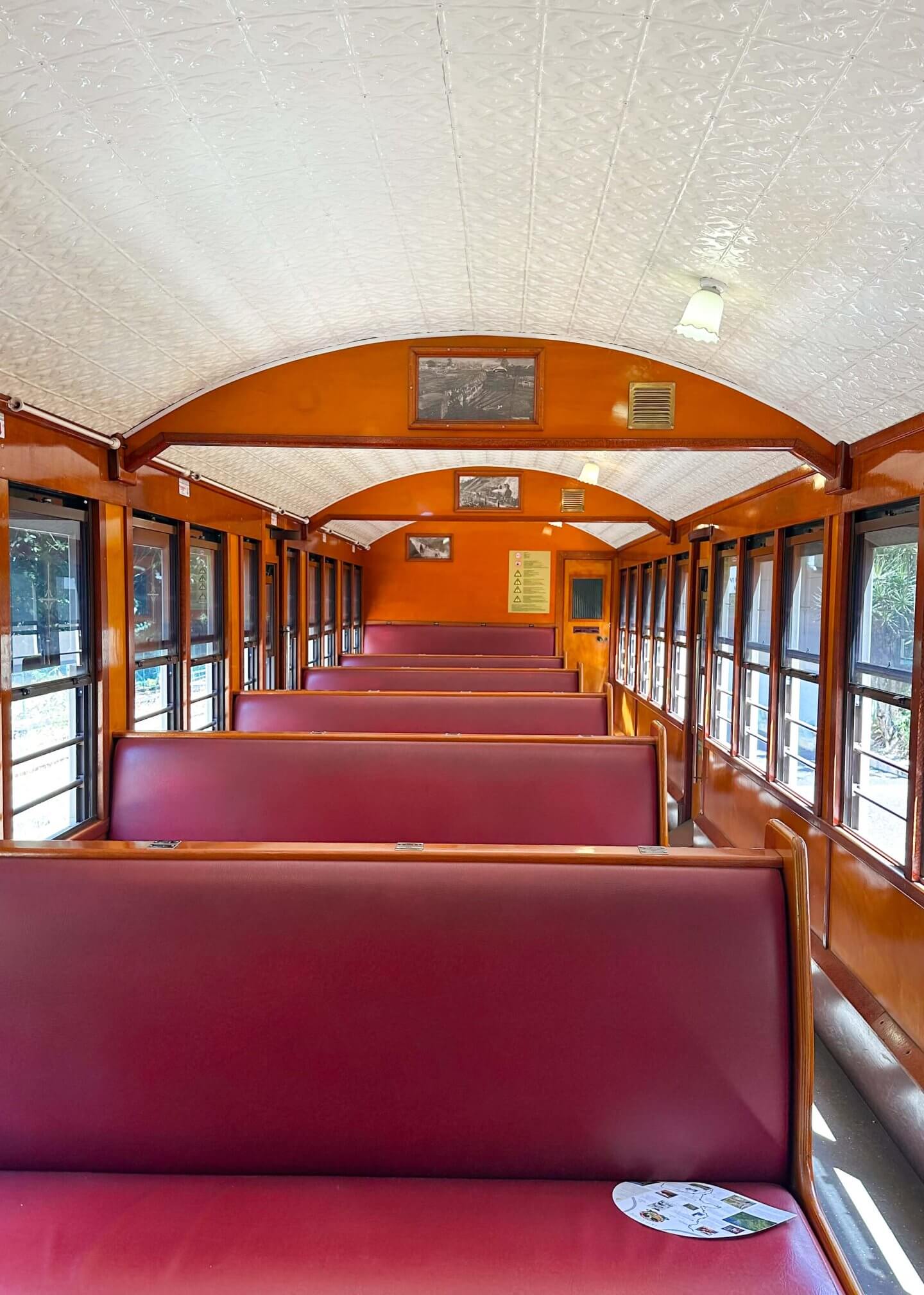 image of the carriage on the Kuranda Scenic Rail